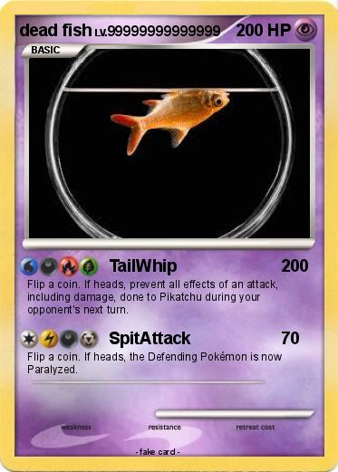 Pokemon dead fish