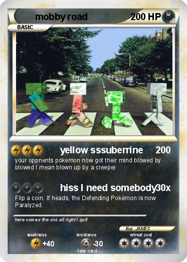 Pokemon mobby road