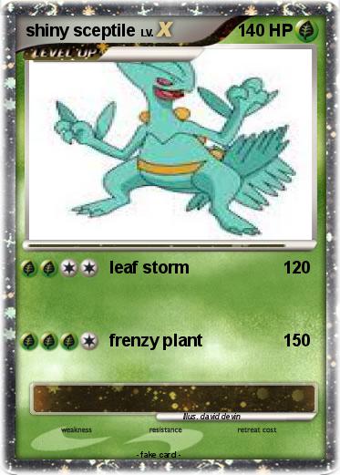 Pokemon shiny sceptile