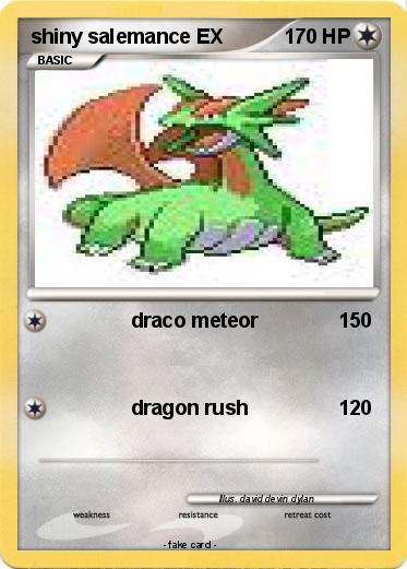 Pokemon shiny salemance EX