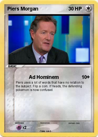 Pokemon Piers Morgan