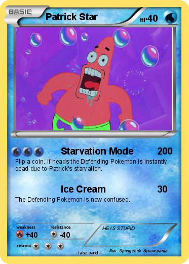 Pokemon Patrick Star