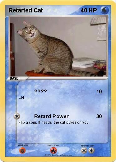 Pokemon Retarted Cat