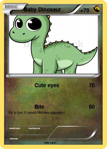Pokemon Baby Dinosaur