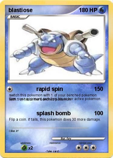 Pokemon blastiose
