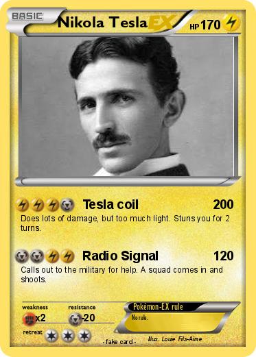 Pokemon Nikola Tesla