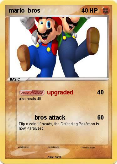 Pokemon mario  bros