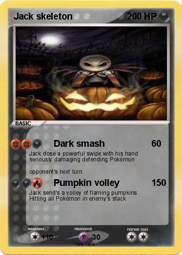 Pokemon Jack skeleton
