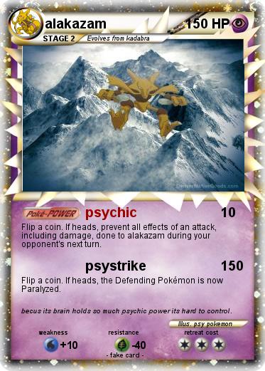 Pokemon alakazam