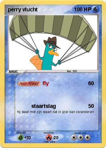 Pokemon perry vlucht