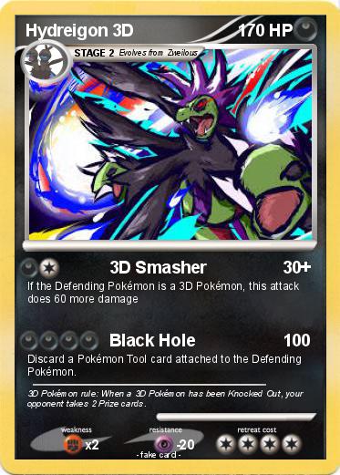 Pokemon Hydreigon 3D