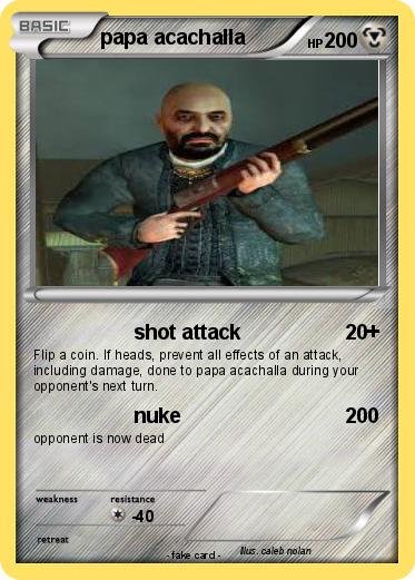 Pokemon papa acachalla