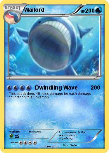 Pokemon Wailord