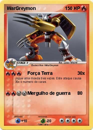 Pokemon WarGreymon