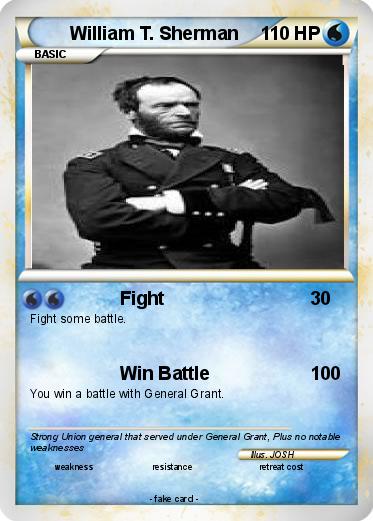 Pokemon William T. Sherman