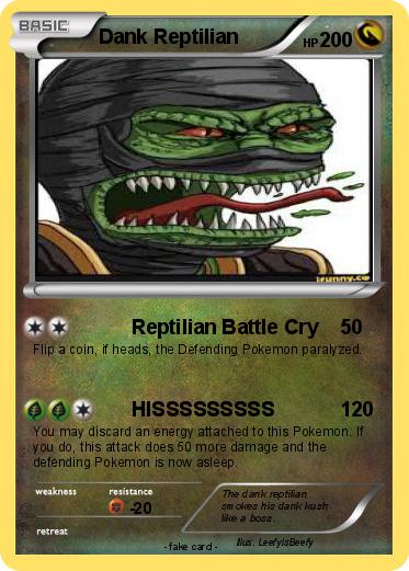 Pokemon Dank Reptilian