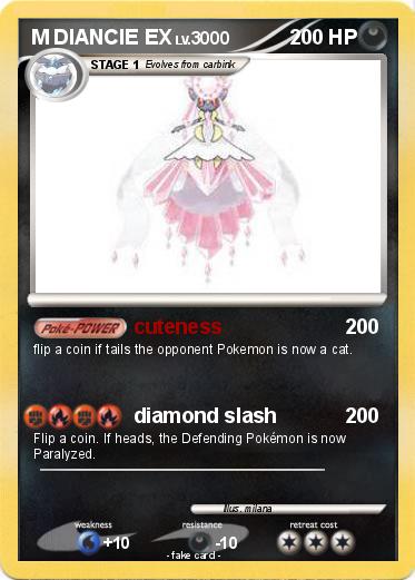 Pokemon M DIANCIE EX