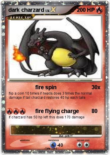 Pokemon dark charzard