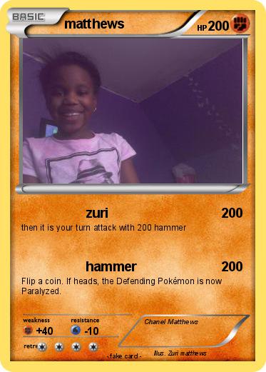 Pokemon matthews