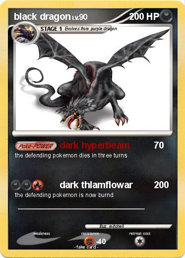 Pokemon black dragon