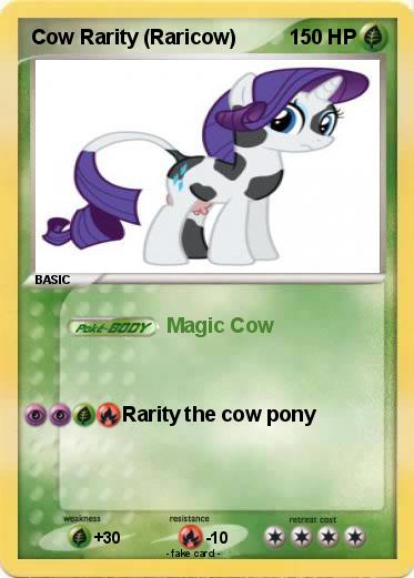 Pokemon Cow Rarity (Raricow)