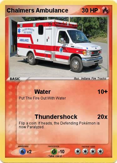 Pokemon Chalmers Ambulance