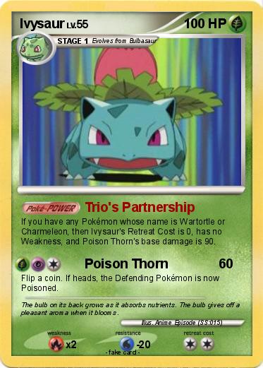 Pokemon Ivysaur