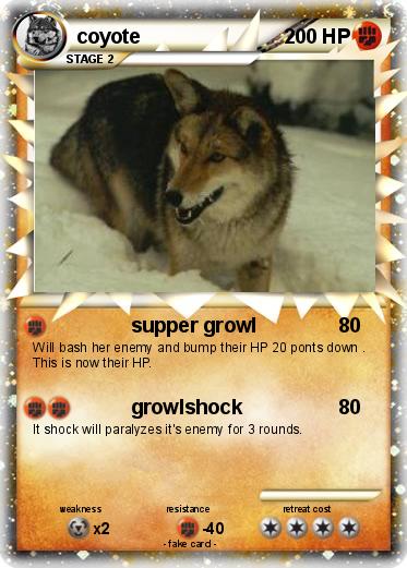 Pokemon coyote