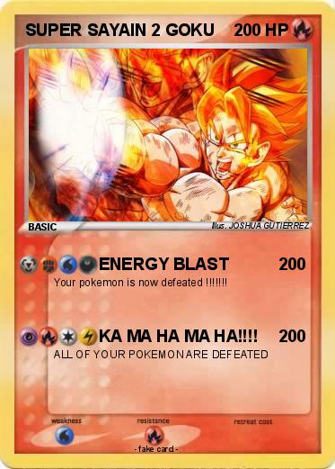 Pokemon SUPER SAYAIN 2 GOKU