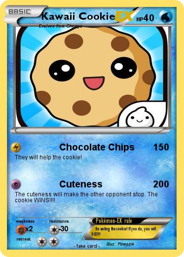 Pokemon Kawaii Cookie
