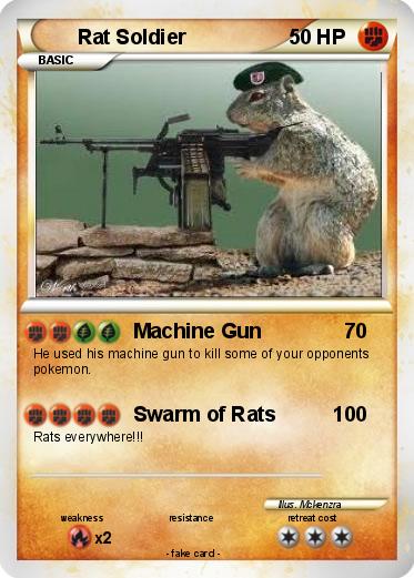 Pokemon Rat Soldier