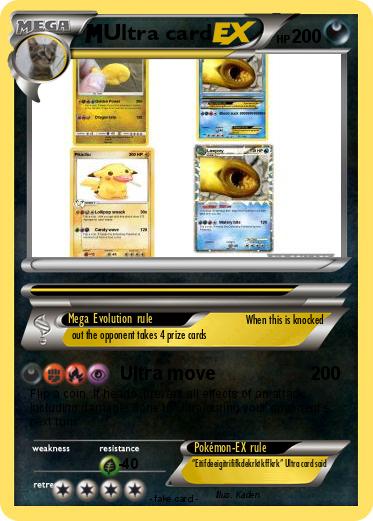 Pokemon Ultra card