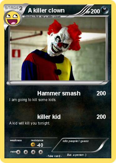 Pokemon A killer clown