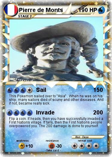 Pokemon Pierre de Monts