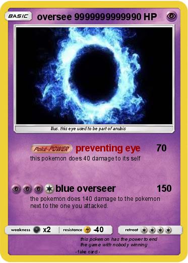 Pokemon oversee 99999999999