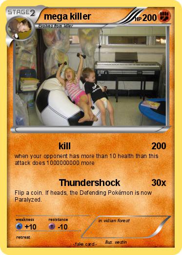 Pokemon mega killer