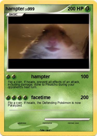 Pokemon hampter