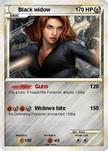 Pokemon Black widow