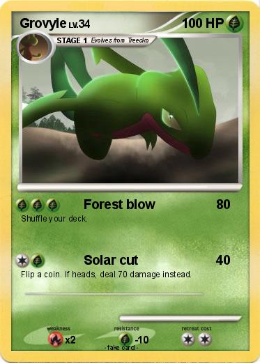 Pokemon Grovyle