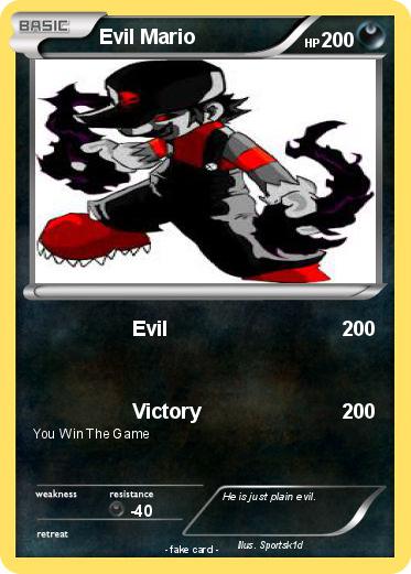 Pokemon Evil Mario