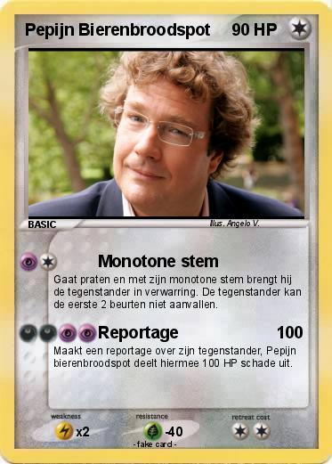 Pokemon Pepijn Bierenbroodspot