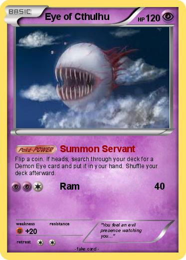 Pokemon Eye of Cthulhu