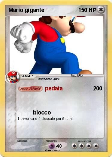 Pokemon Mario gigante