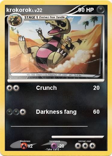 Pokemon krokorok