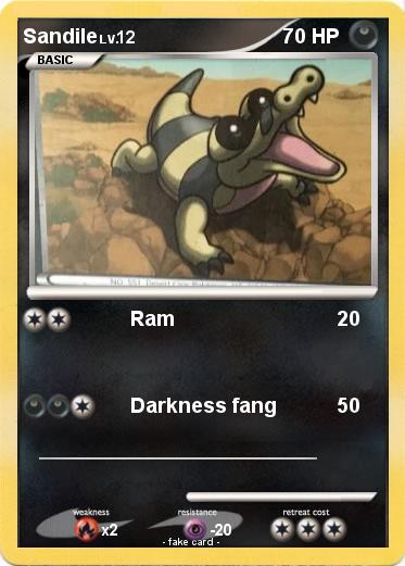 Pokemon Sandile