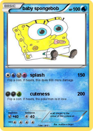 Pokemon baby spongebob