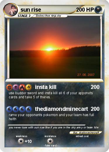 Pokemon sun rise