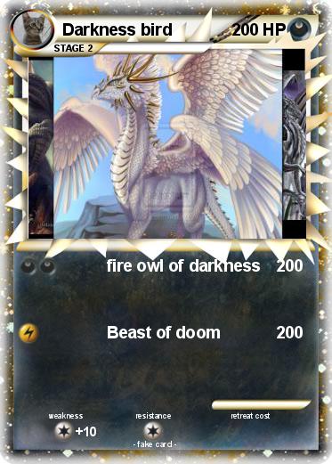 Pokemon Darkness bird
