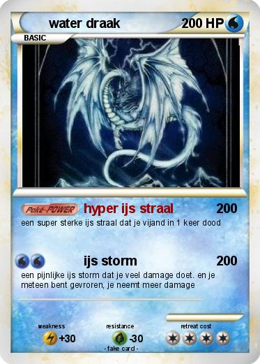 Pokemon water draak