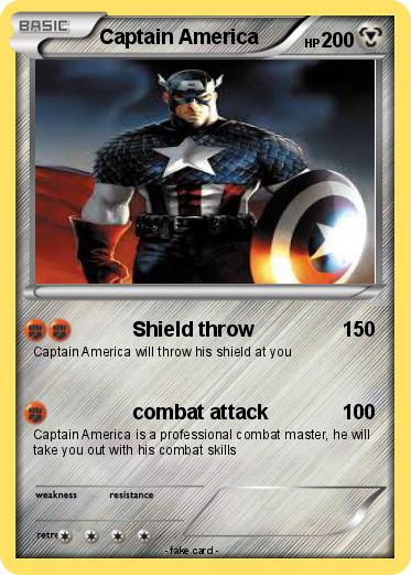 Pokemon Captain America